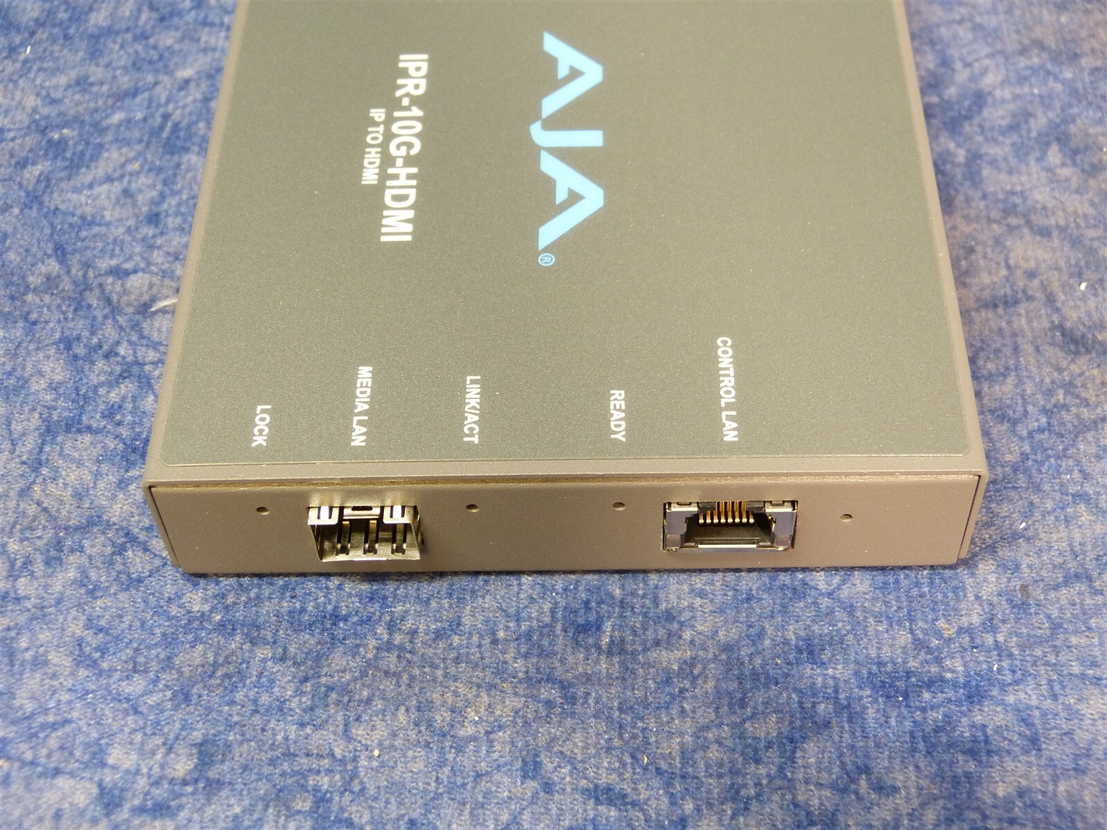 Open Box AJA IPR-10G-HDMI Bridging SMPTE ST 2110 IP to HDMI Converter (C5)