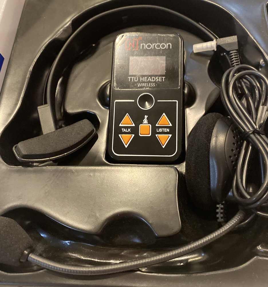 Norcon Communications TTUWHSD Two-Way Communication Headset Digital Wireless