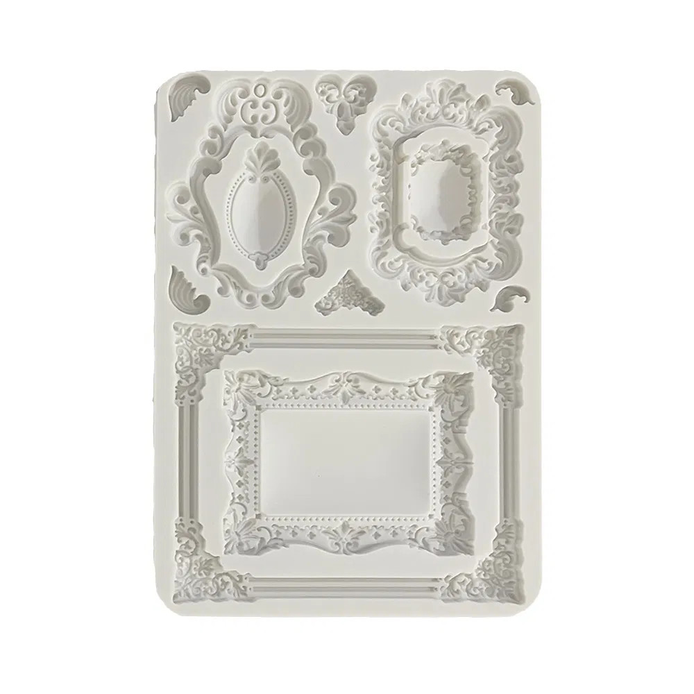 A5 Silicone Stamp - Brocante Antiques Frames