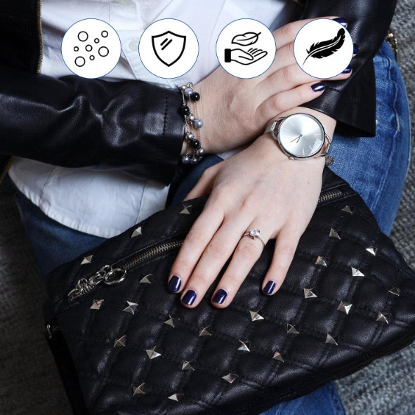 1300 Pieces 10 Mm Silver Pyramid Studs for Clothing, Four-Jaw Square Metal Studs