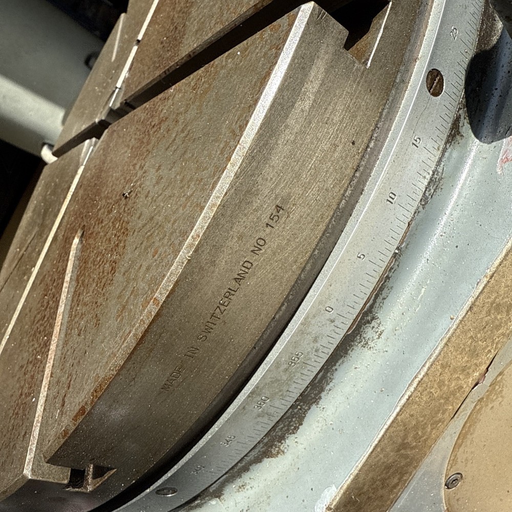 Dixi Precision 17.5 " Rotary Table Horiz/Vert