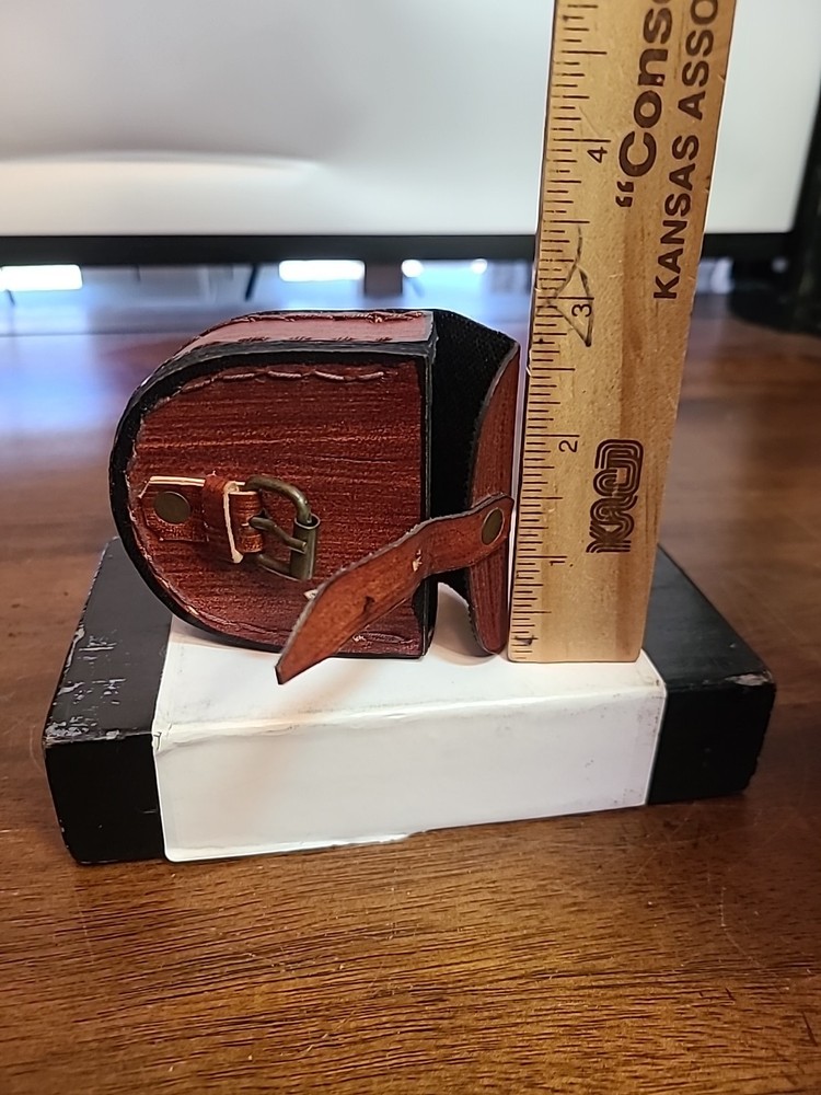 Leather Case For Compass Or Pocket Watch Small Compass Included