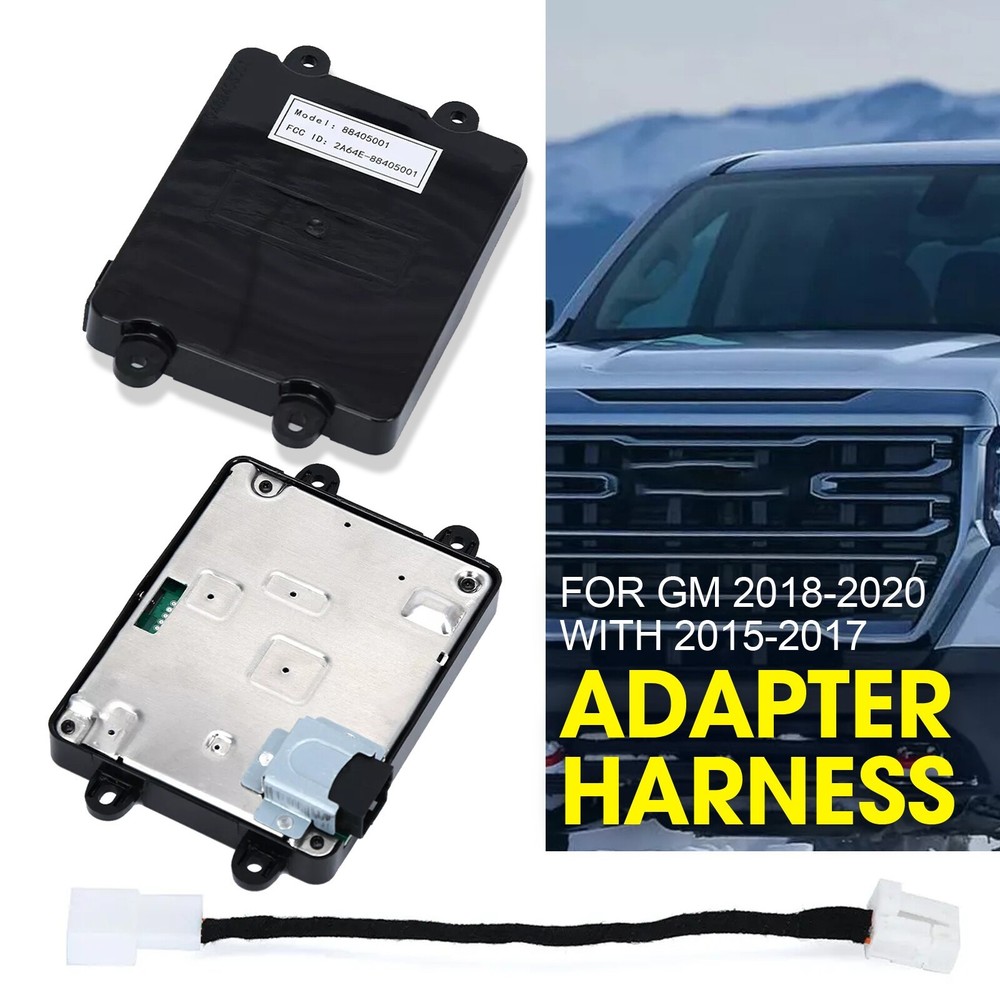 Wireless Charging Module For GM 2018-2020 with 2015-2017 Adapter Harness