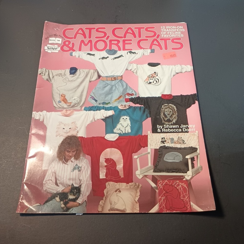 6 Assorted Iron On Transfer Pattern Books Tulip Gick Dover