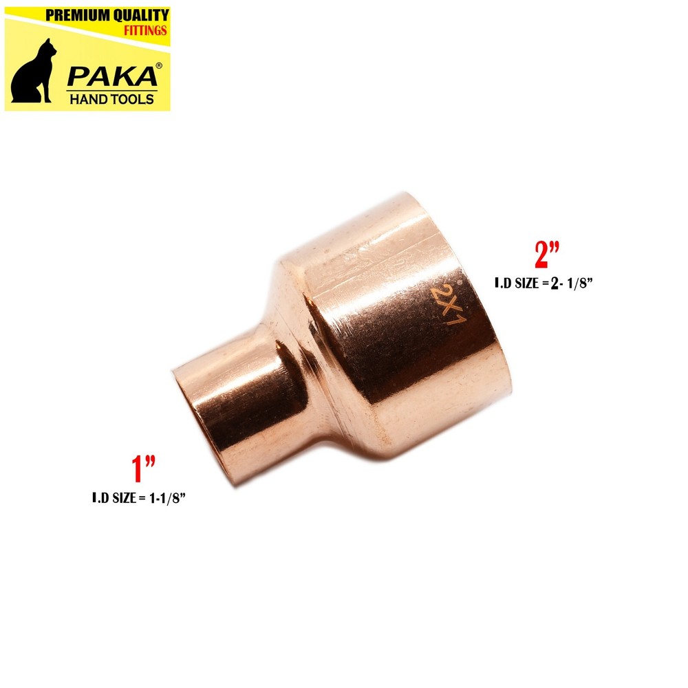 2" x 1" Coupling Reducer C x C COPPER PIPE FITTING