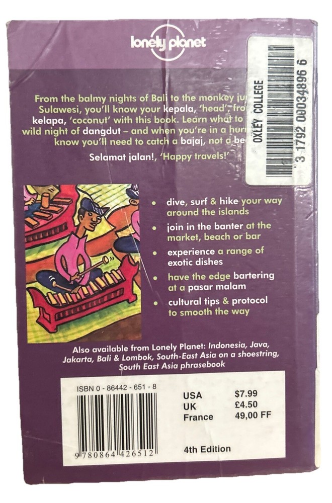 Indonesian by Patrick Witton (Paperback, 2000)