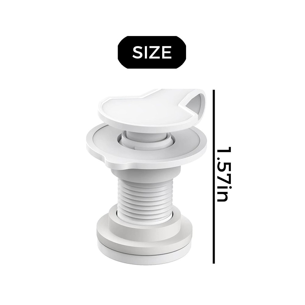 2Set Cooler Drain Plug, Triple snap on Drain Plug, Replaceable Cooler Cover A...