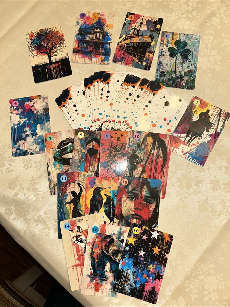 Tarot Oracle Cards Deck used Norman’s