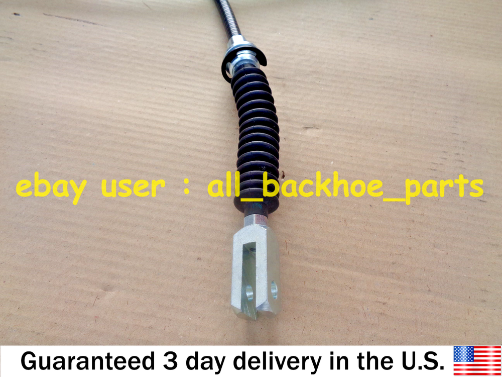 JCB BACKHOE TELEHANDLER - HAND BRAKE CABLE (PART NO. 910/60074)