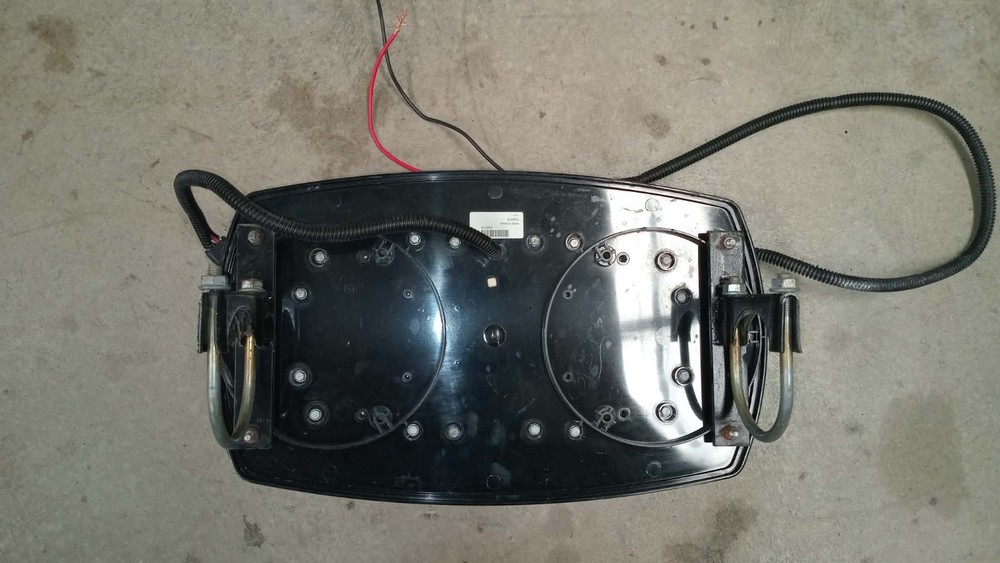 Reflex ECCO - LED Light Box Amber Strobe Clear Lens Beacon 5580CA