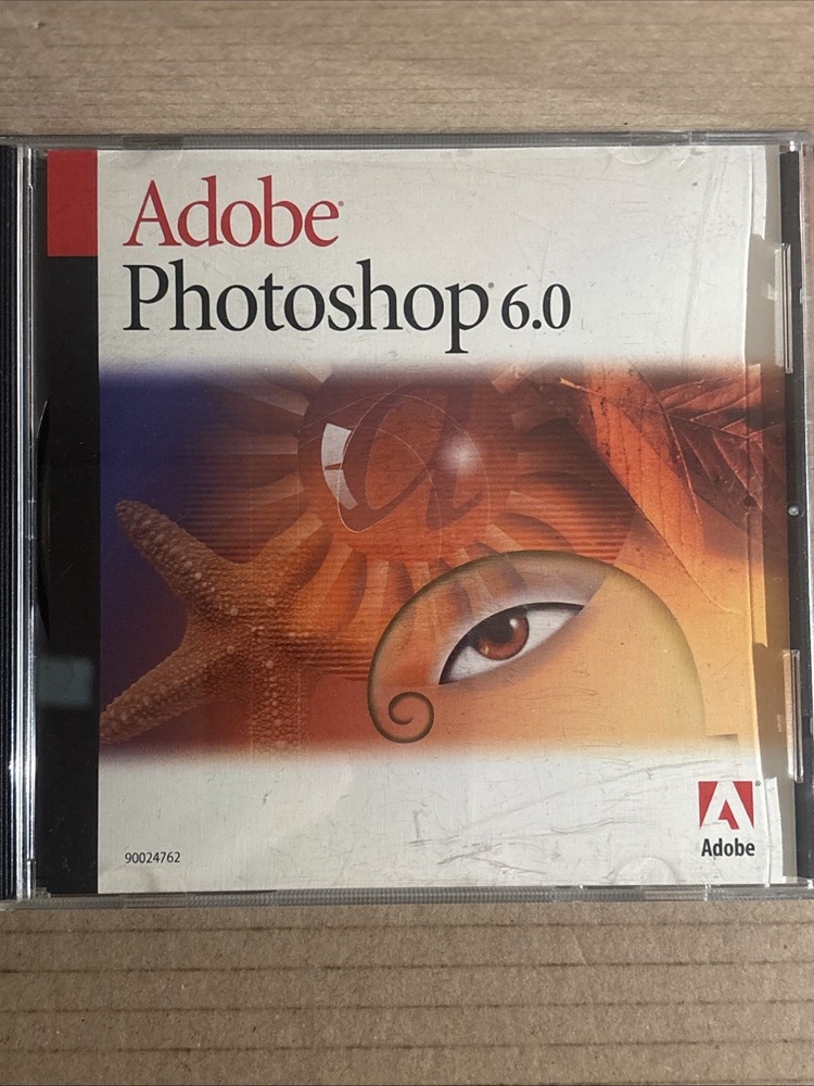 Adobe Photoshop 6.0 for Mac Preowned NO SERIAL
