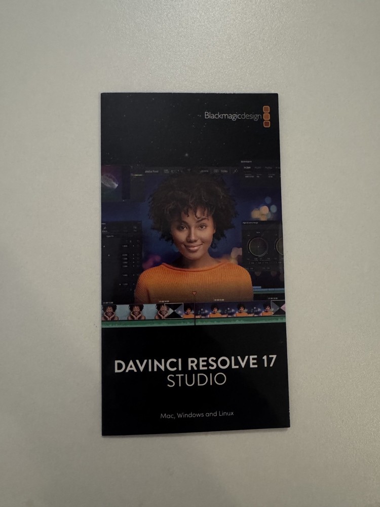 Davinci Resolve 17 Studio license