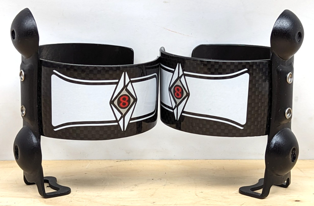 Origin 8 carbon water bottle cages pair
