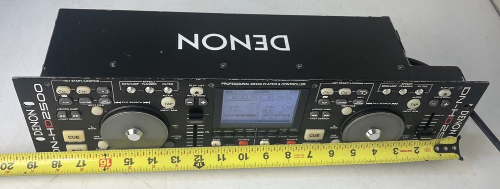 Denon DN-HD2500 Professional Media Player & Controller Dual Deck DJ Controller