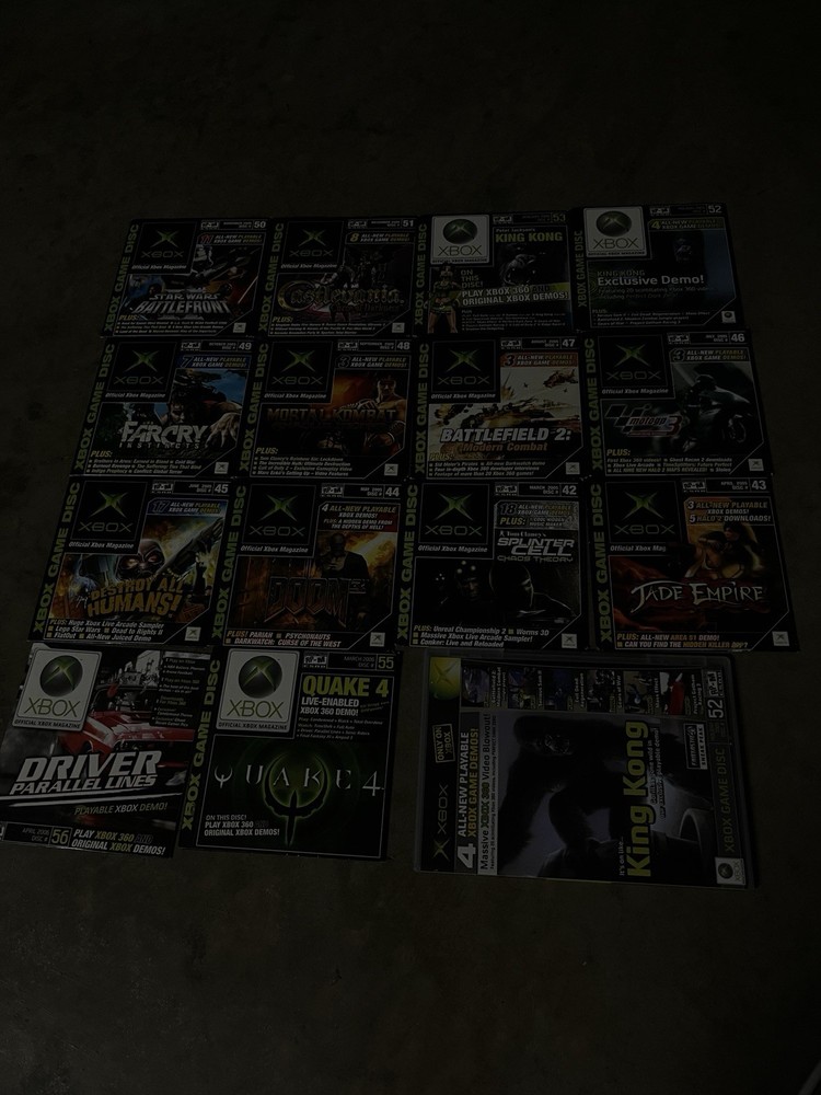 Xbox demo discs