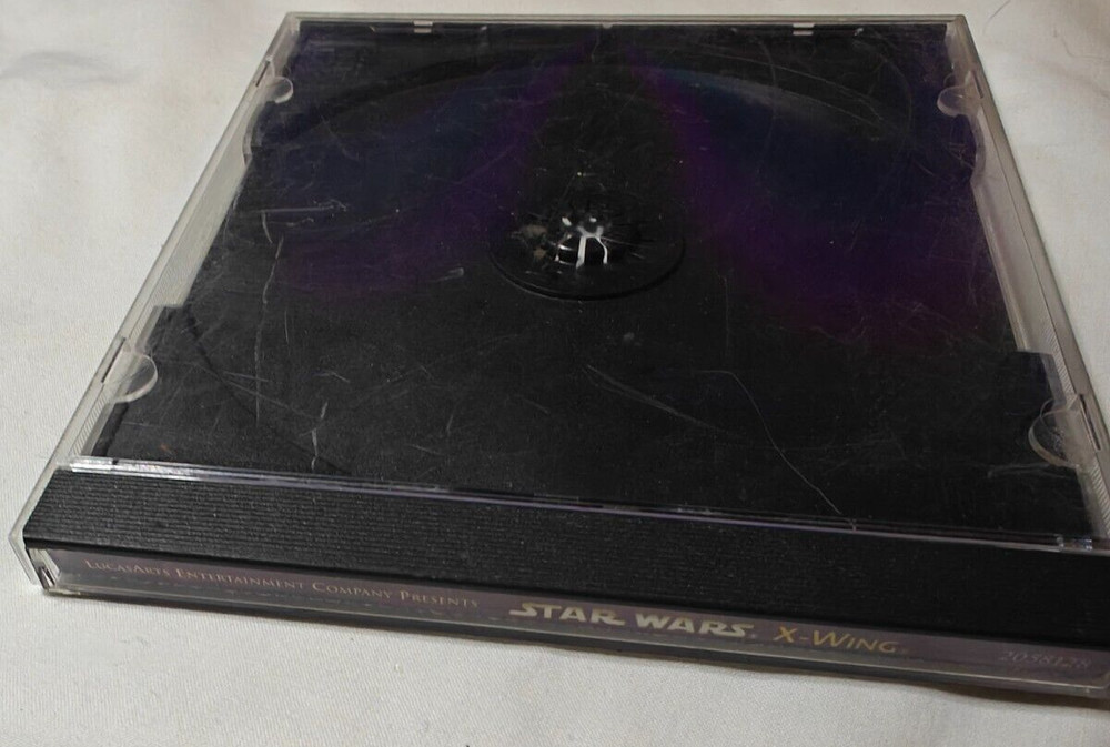 Star Wars: X-Wing (PC, 2000) - case and back insert only