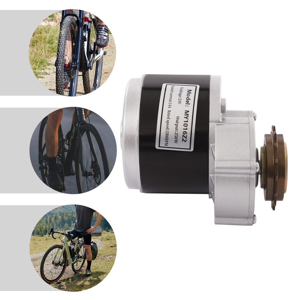 Electric Conversion Kit E-Bike Modification Kit with LED Display 24V 250W