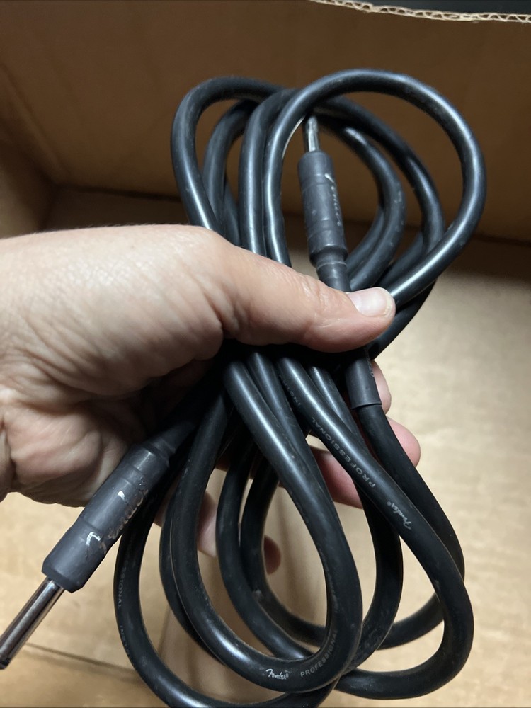 Fender Guitar Cable 10ft/ #A2Q220 Black - NB1