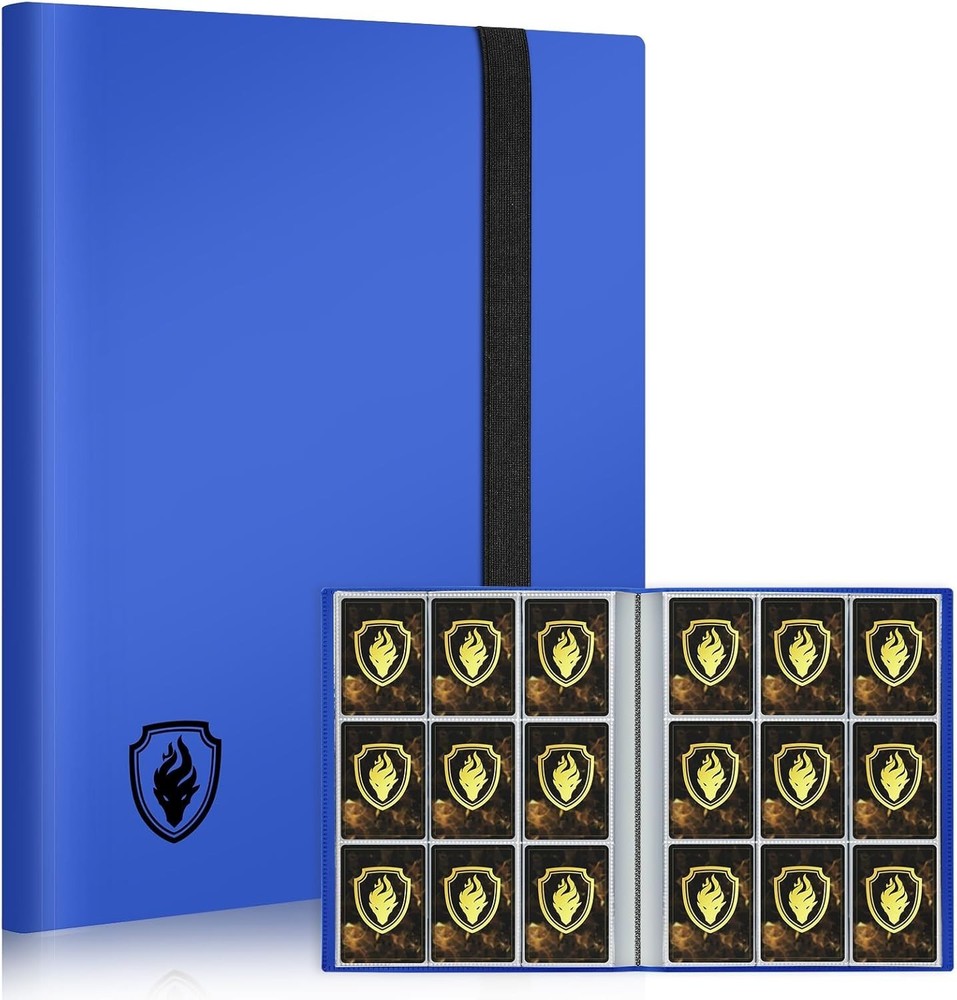 Archival Safe 396-Pocket Card Album - Stylish Side Loading Storage Solution
