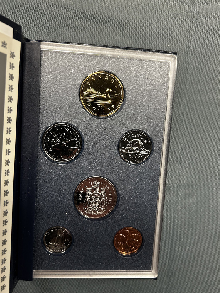 1994 Canada Specimen 6 Coin Set