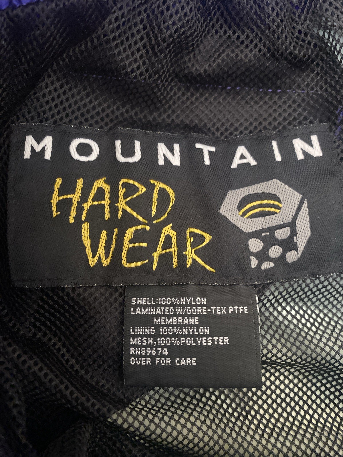 Mountain Hard Wear Gore-Tex Waterproof Pants Shell Small 26x27 Ankle Zip Purple