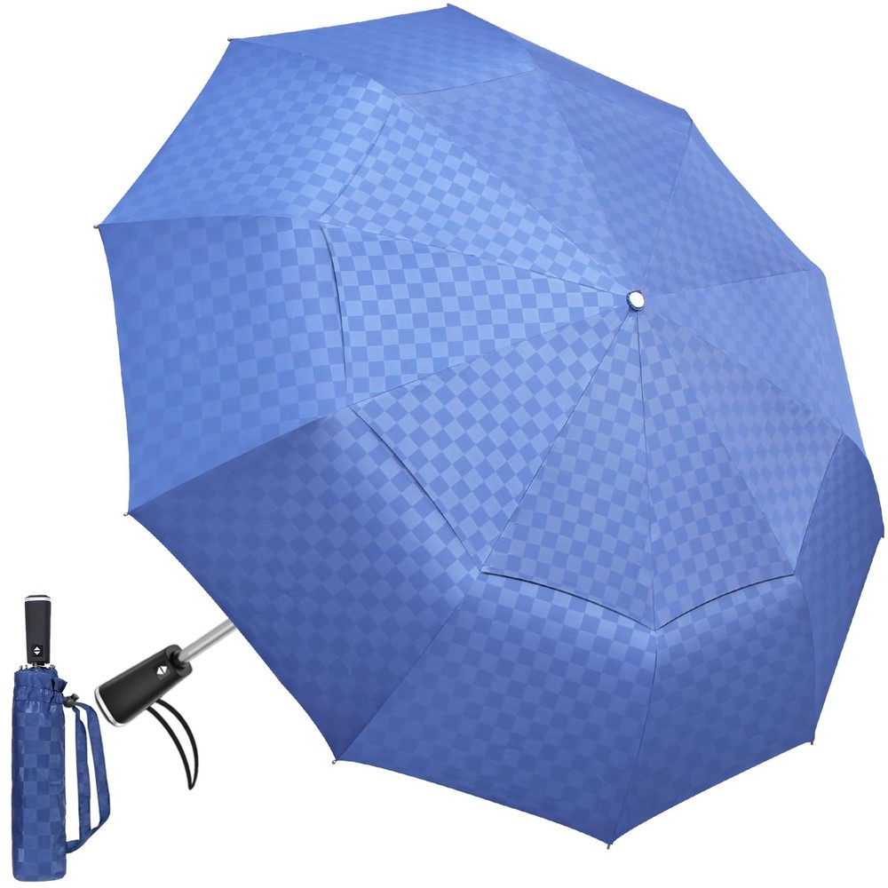 54 Inch Large Windproof Golf Umbrella, 10 Ribs Automatic Open/Close Oversize ...