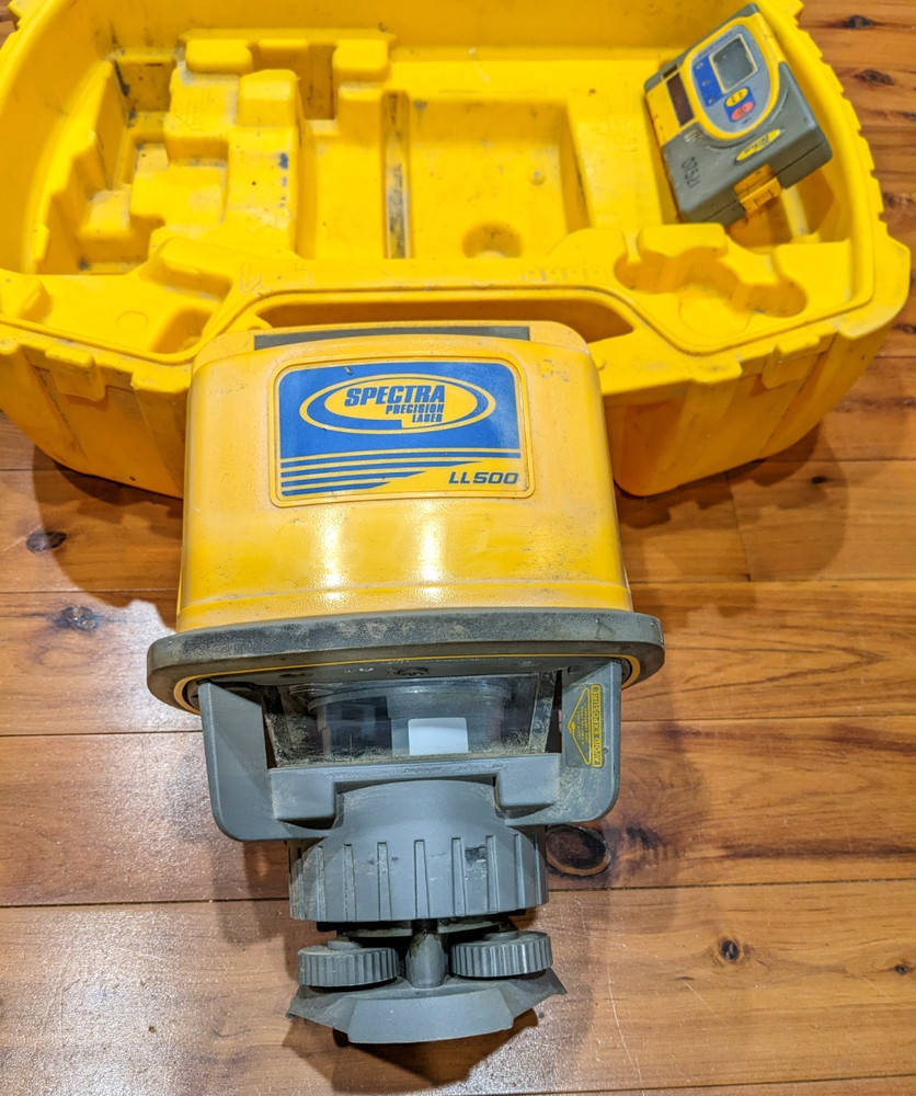 Spectra Precision laser LL500 used