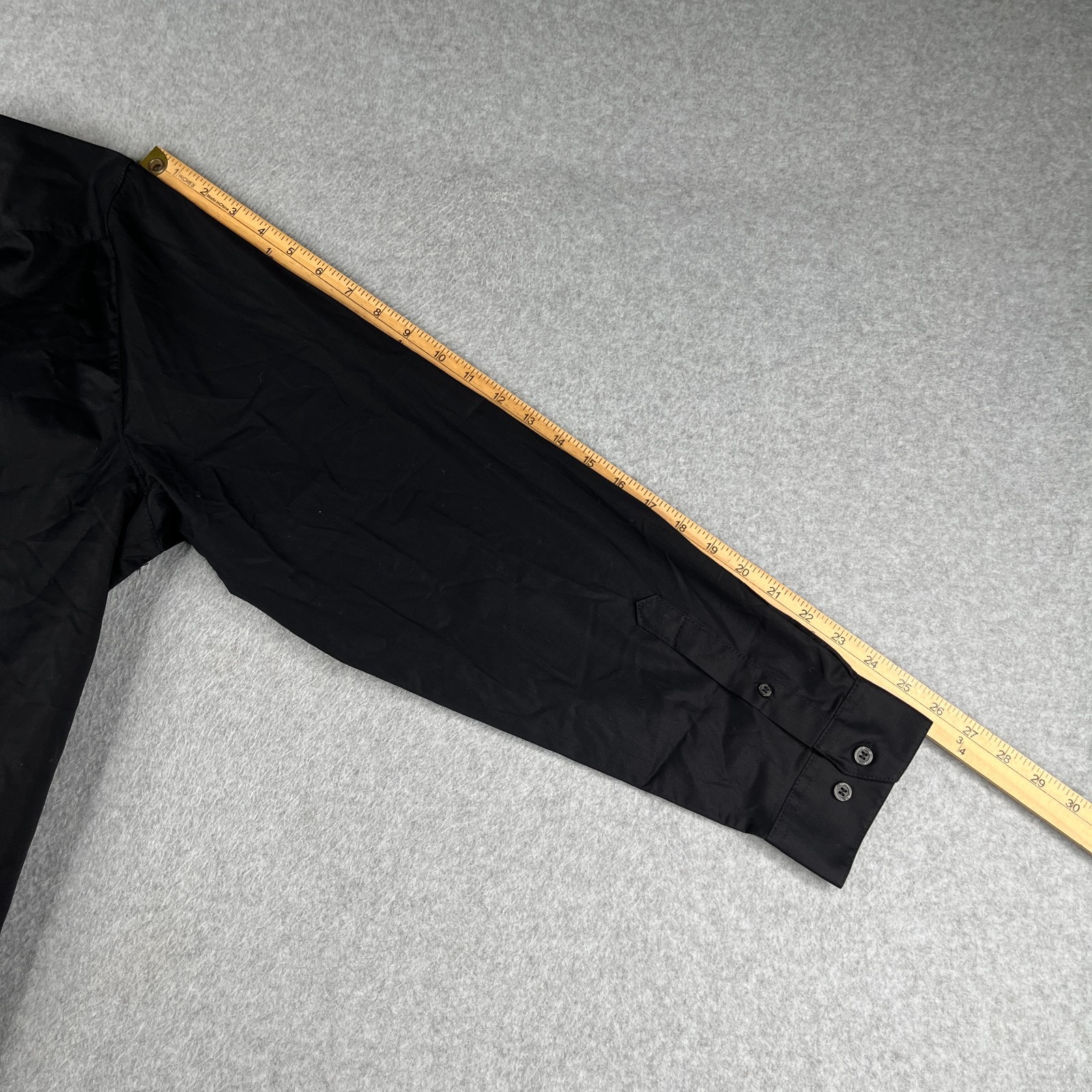 Chef Works Contemporary Collection Chef Shirt XL Black Long Sleeve