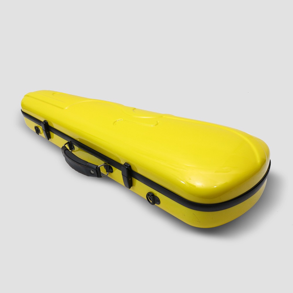 4/4 Full Size yellow Violin Case Violin Box Hard Shell Violin Cases with Straps