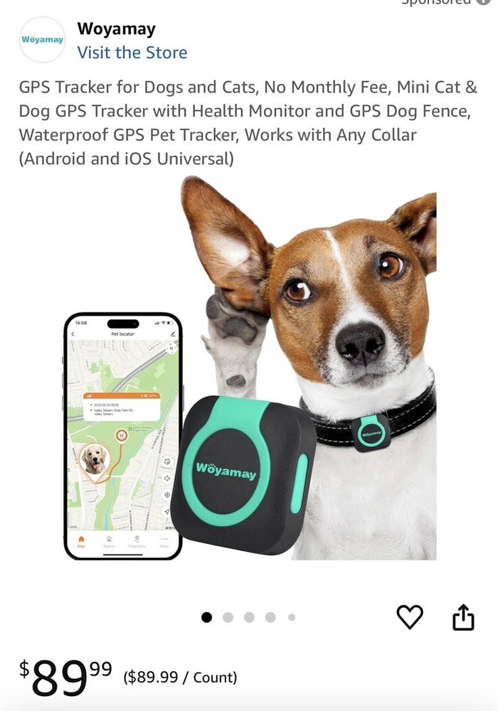 Pet Gps Tracker, 2packs