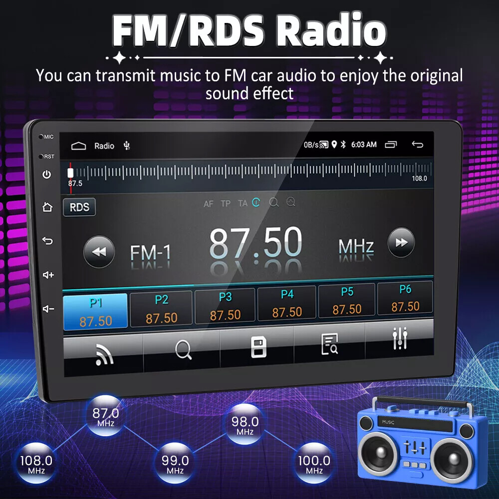 Carplay Android 13 For 1996-2002 Toyota 4runner Car Stereo Radio GPS Navi