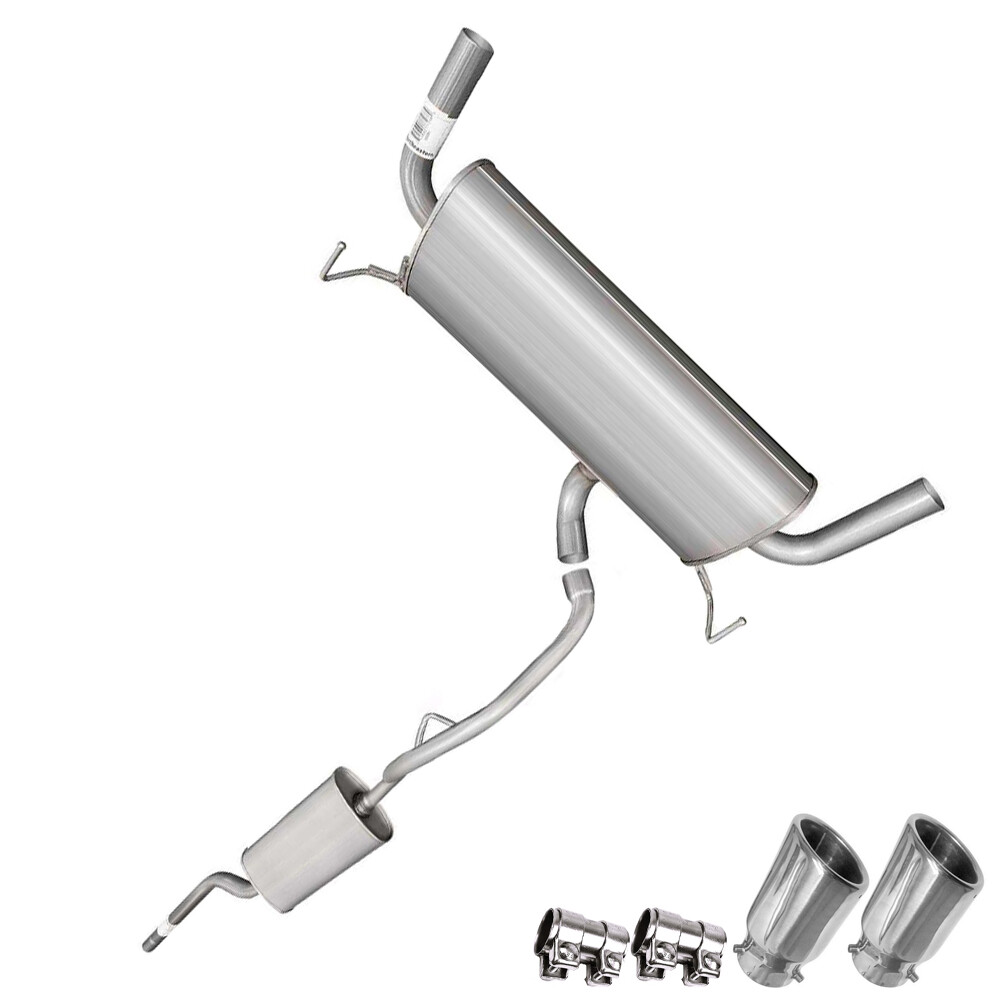 Stainless Steel Exhaust System Kit fits: 13-19 Ford Escape 1.5L 1.6L 2.0L 2.5L