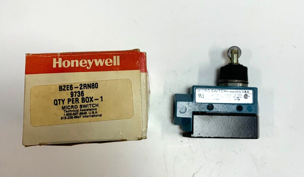 NEW Honeywell BZE6-2RN80 Micro Switch