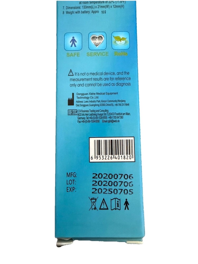 C 600 Electronic Thermometer Soft Head