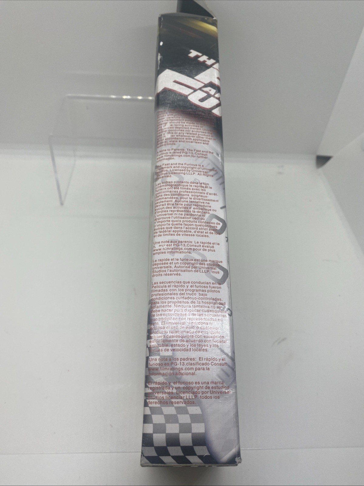 Vintage Fast And The Furious Car Seat Belt Pad New