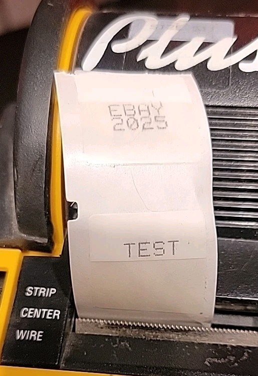 Brady ID PRO Plus Handheld Label Printer – Untested No Power Adapter Tested