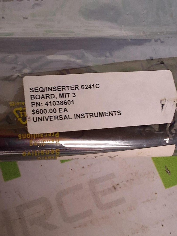 UNIVERSAL INSTRUMENTS MIT3 PCB 41038601-B 44972701