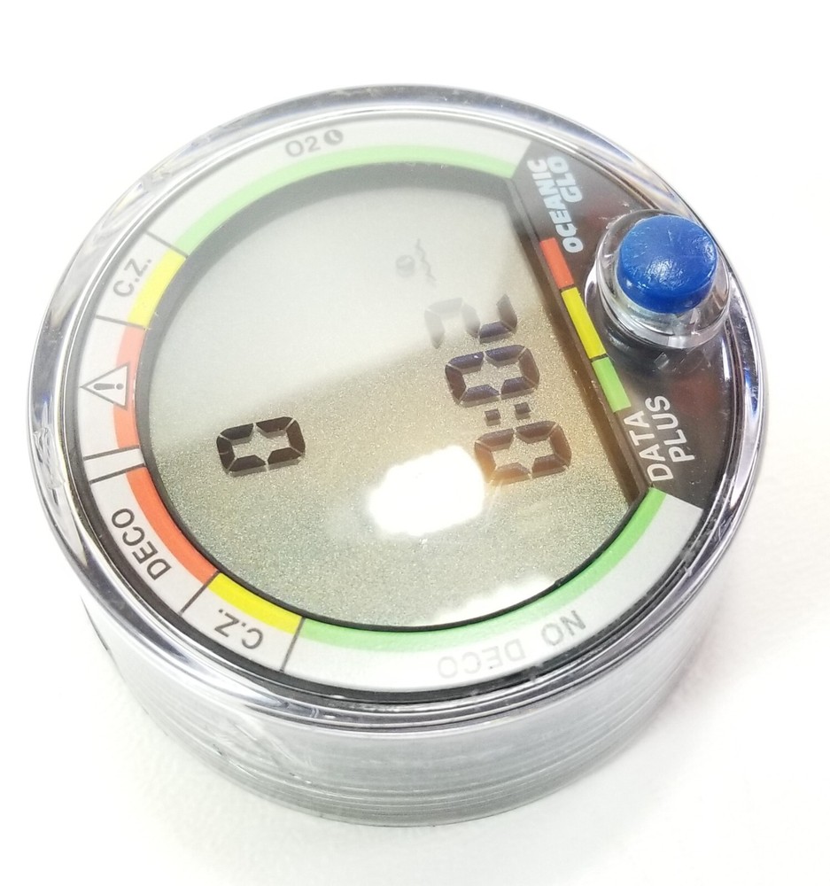 Oceanic Data Plus Air & Nitrox Puck Scuba Dive Computer + Manual EXCELLENT #4989