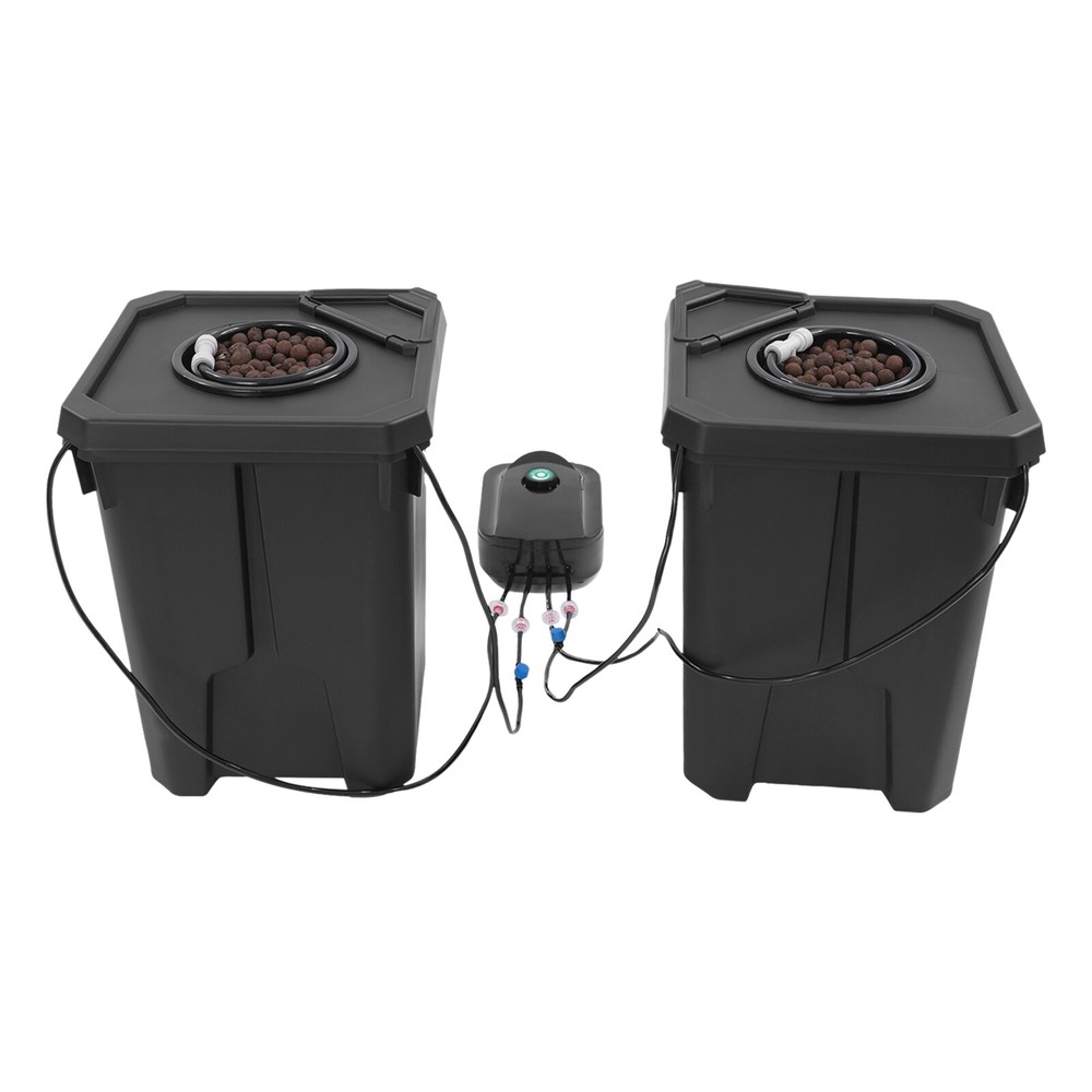 Hydroponics Growing System, Culture Bucket System, Recirculating Drip Garden Sys
