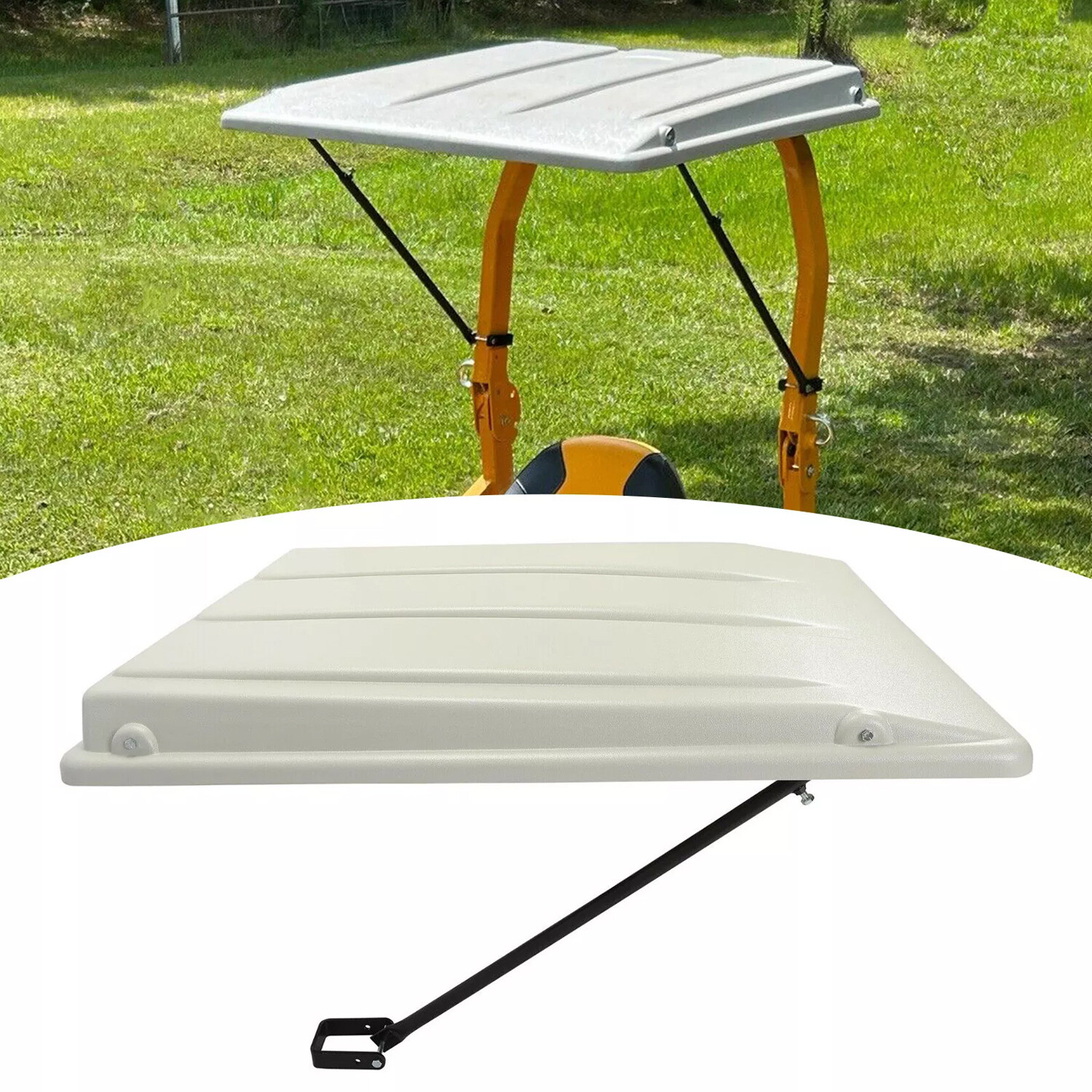 Tractor Canopy For John Deere Tractors with ROPS Sun Shade Canopy with Bracket