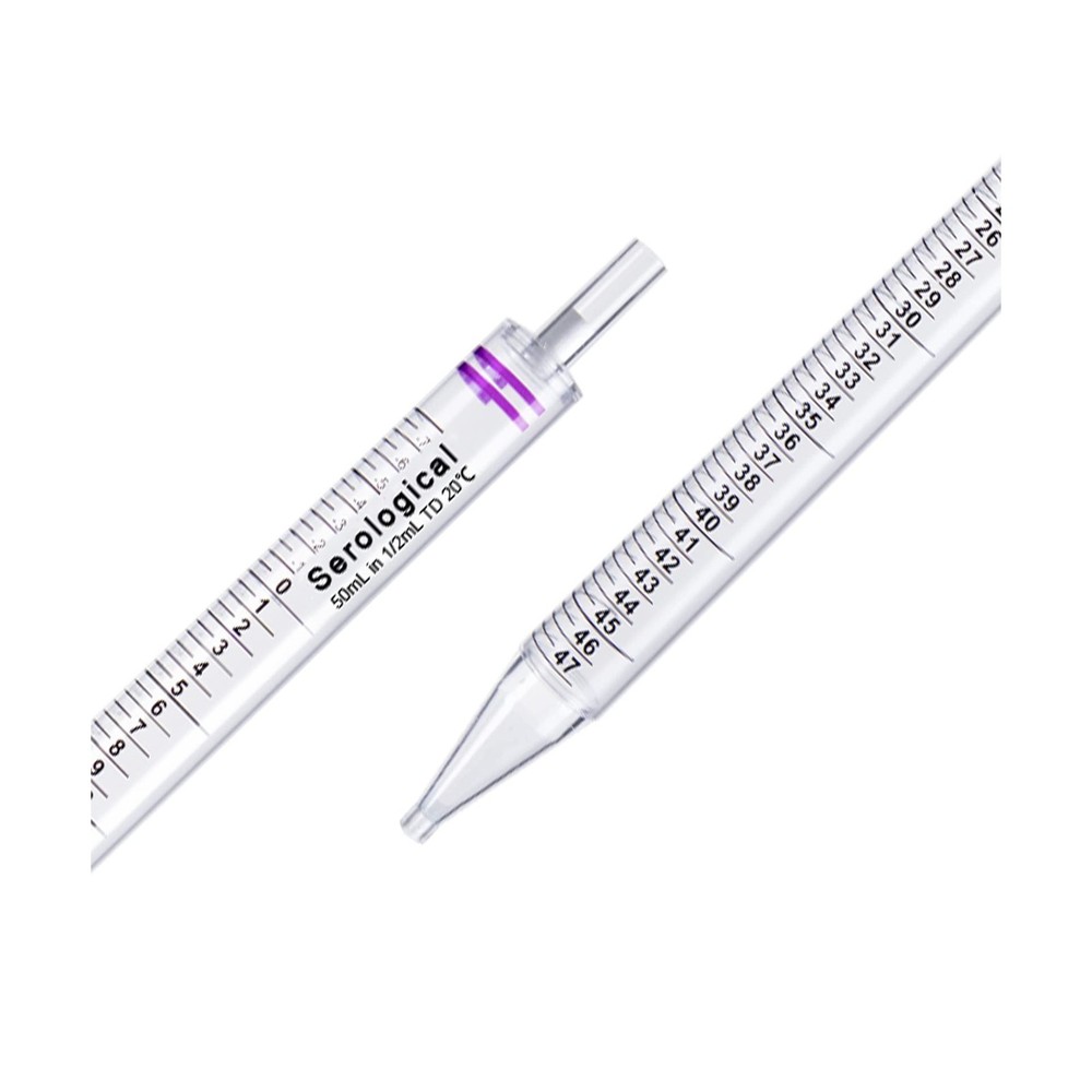 PEKYBIO Polystyrene Serological Pipettes Individually Wrapped Sterile Plastic...