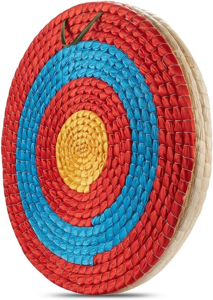 Traditional Hand-Made Straw Archery Target - Eco-Friendly & Durable Design