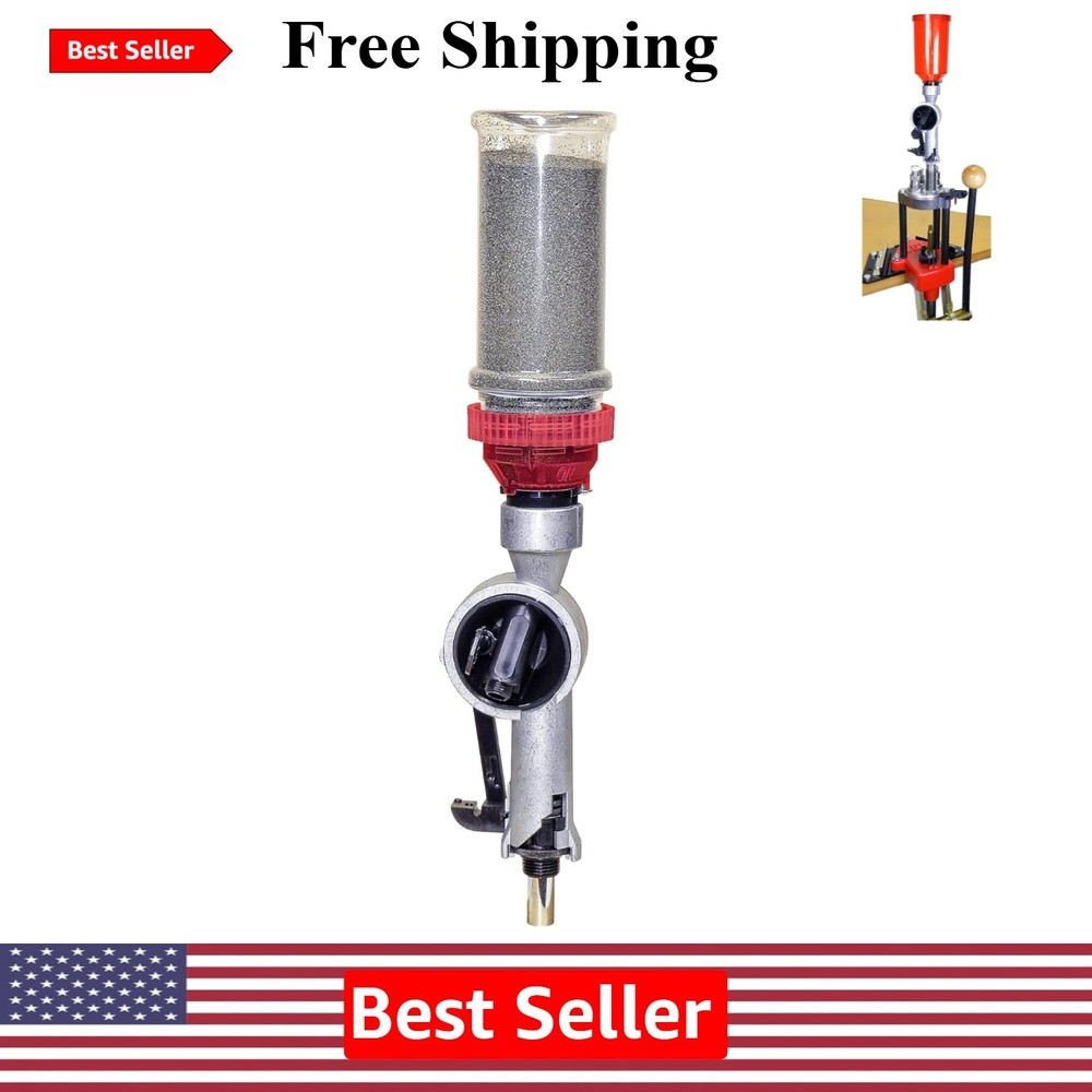 Lee Auto-Drum Powder Measure: Precision Reloading with Quick-Change Design