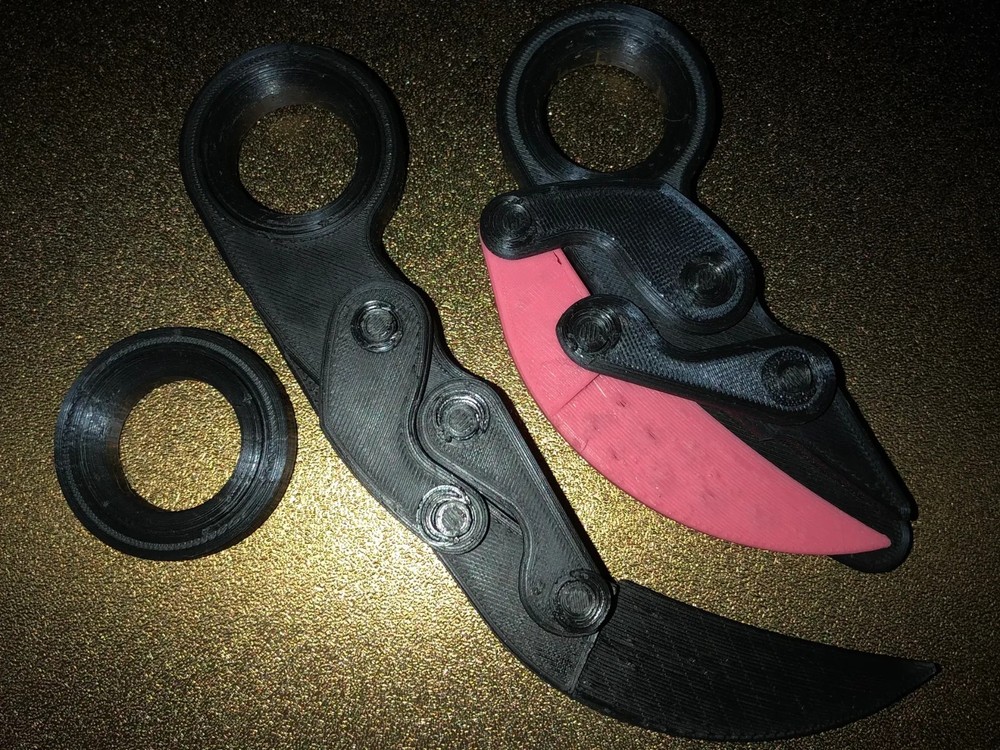 Folding Karambit Knife Fidget Toy