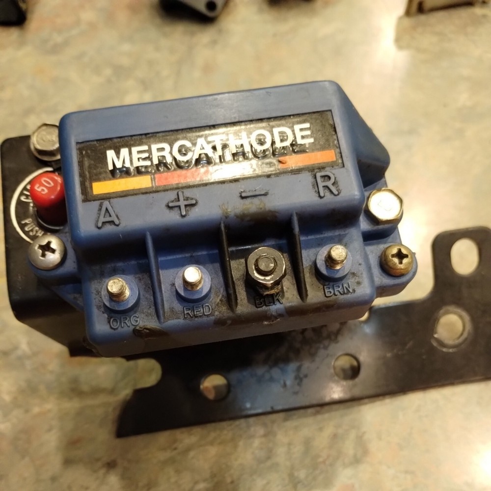 Mercathode Controller 42600A3 And 50 Amp Circuit Breaker Pre-owned