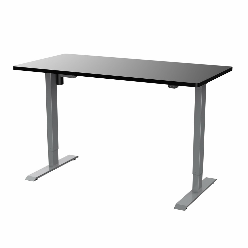 Adjustable Electronic Sit to Stand Desk with Simple 2-Button Setup (55" x 27")
