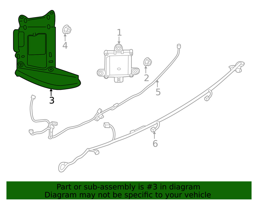 Genuine Mitsubishi Bracket 8639A389