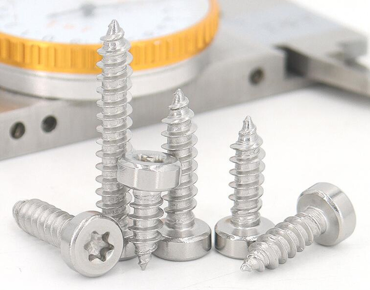 304 Stainless Steel Torx Cap Head Self Tapping Screws With Low Head M2 - M6