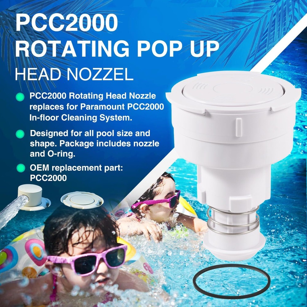 Standard Replacement for Paramount PCC2000 PCC 2000 Rotating Pop-Up Head Nozzel