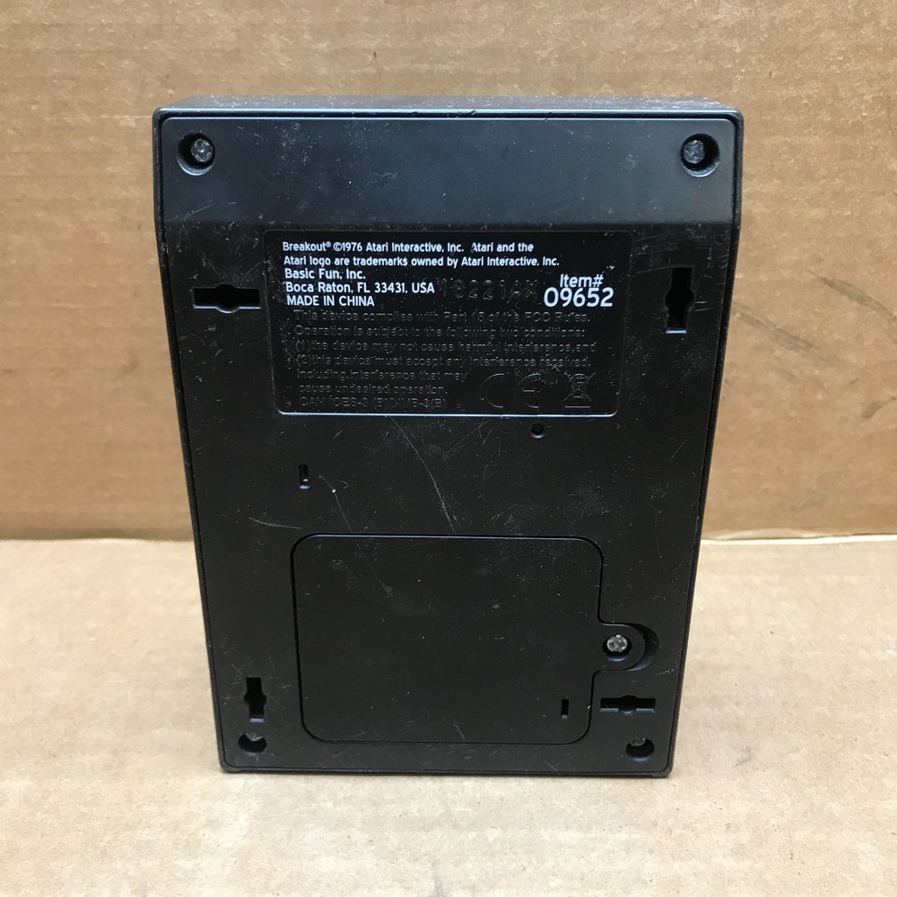 Vintage 1976 Atari Breakout Handheld Game Tested